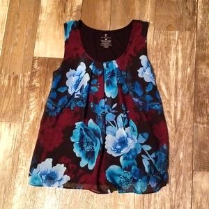 Floral tank top